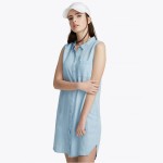 Spring and summer NEW dark department of sweet hot wind sling skirt organza skirt cold French dress female